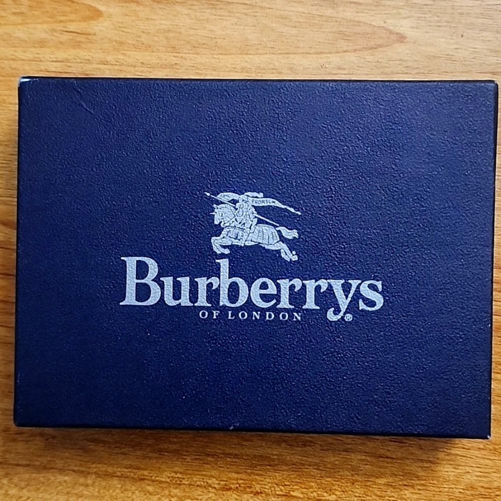 AUTHENTIC Burberry Black Label Wallet WITH BOX